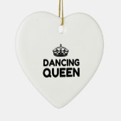 QUEEN DANCING KERAMISCH ORNAMENT (Rechts)