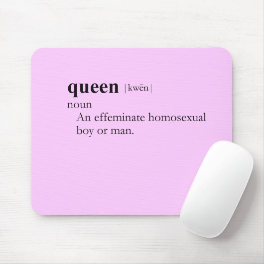 QUEEN (definitie) Muismat (Met muis)