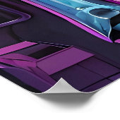 Queen Deliciosa Ken Gage Afrofuturisme Poster (Hoek)