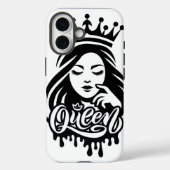 Queen Design – Elegant Royal Crown Case-Mate iPhone Case (Achterkant)