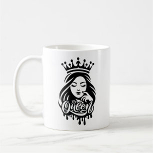 Queen Design – Elegante Koninklijke Kroon Koffiemok