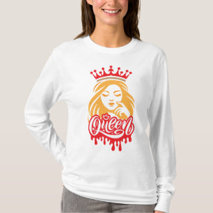 Queen Design – Elegante Koninklijke Kroon T-shirt