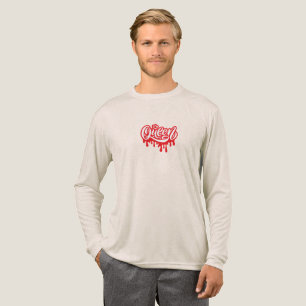 Queen Design – Elegante Koninklijke Kroon Typograf Tri-Blend Shirt
