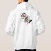 Queen Dimensional Poker Logo, Mannen Sweatshirt (Achterkant)