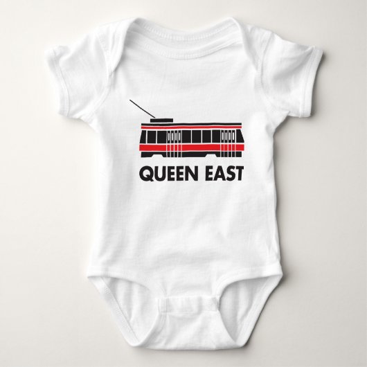 Queen East (Toronto) Streetcar Romper (Voorkant)