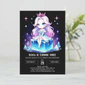 Queen Eenvoudige Prinses Verjaardag Kaart (Staand voorkant)