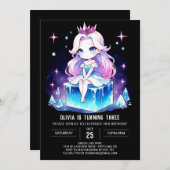 Queen Eenvoudige Prinses Verjaardag Kaart (Voorkant / Achterkant)