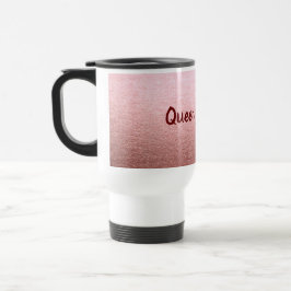 Queen Elegant Roos Gold Travel Mug Reisbeker