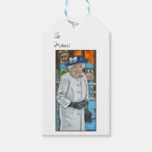 Queen Elizabeth 20th Anniversary of Eurostar Cadeaulabel (Voorkant)