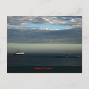 Queen Elizabeth 2 Briefkaart