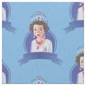 Queen Elizabeth 2 stof (Close Up)