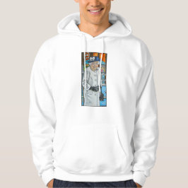 Queen Elizabeth At Paddington Station Hoodie