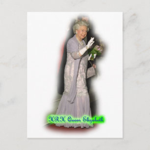 QUEEN Elizabeth Briefkaart