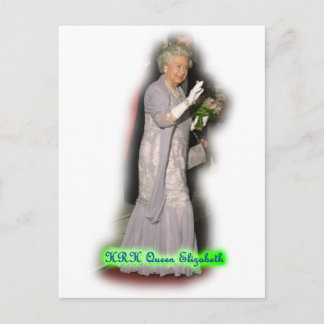 QUEEN Elizabeth Briefkaart