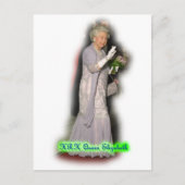 QUEEN Elizabeth Briefkaart (Voorkant)