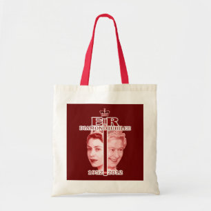 Queen Elizabeth Diamond Jubilee Souvenir Bag Tote Bag