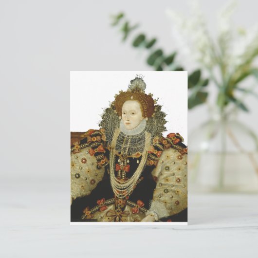 Queen Elizabeth I Briefkaart (Staand voorkant)