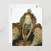 Queen Elizabeth I Briefkaart (Voorkant / Achterkant)