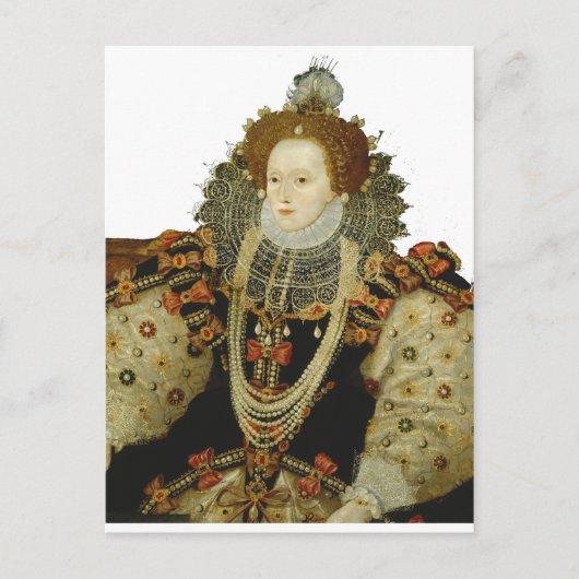 Queen Elizabeth I Briefkaart (Voorkant)