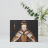 Queen Elizabeth I Briefkaart (Staand voorkant)