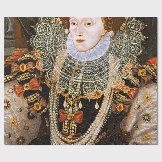 Queen Elizabeth I Cadeaupapier (Vlak)