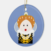 Queen Elizabeth I Keramisch Ornament (Links)
