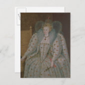 Queen Elizabeth I of England and Ireland Briefkaart (Voorkant / Achterkant)