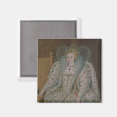 Queen Elizabeth I of England and Ireland Magneet (Voorkant / Achterkant)