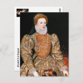 Queen Elizabeth I of England Briefkaart (Voorkant / Achterkant)