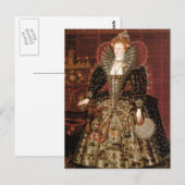 Queen Elizabeth I of England Briefkaart (Voorkant / Achterkant)