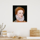 Queen Elizabeth I Poster (Keuken)