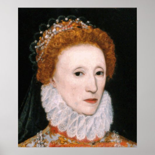 Queen Elizabeth I Poster (Voorkant)