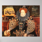 Queen Elizabeth I Poster (Voorkant)