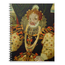 Queen Elizabeth I Star-nosed Mole notebook Notitieboek