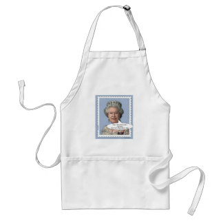 Queen Elizabeth II Comedy Apron Standaard Schort