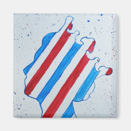 Queen Elizabeth II Jubilee Platinum England Vereni Magneet