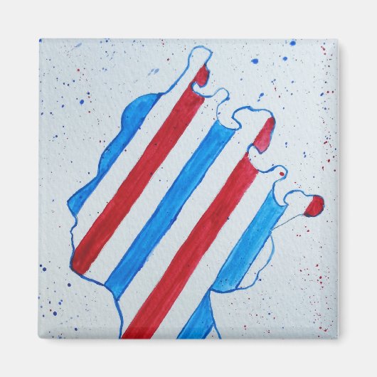 Queen Elizabeth II Jubilee Platinum England Vereni Magneet (Voorkant)