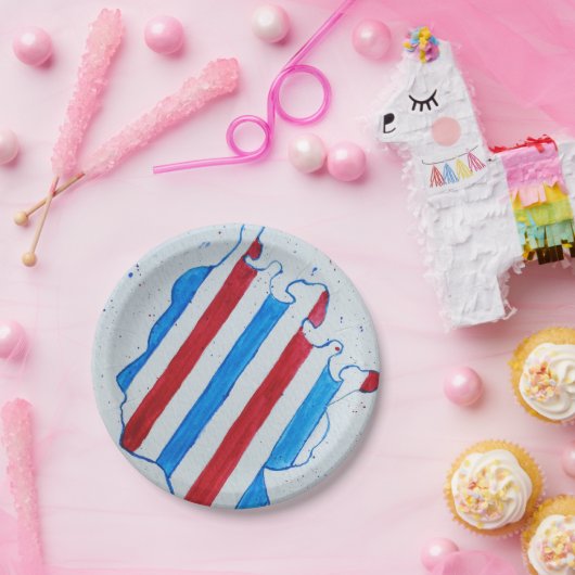 Queen Elizabeth II Jubilee Platinum England Vereni Papieren Bordje (Feest)