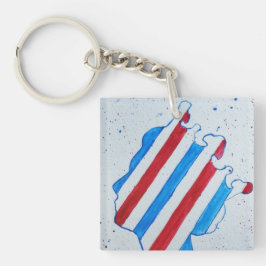 Queen Elizabeth II Jubilee Platinum England Vereni Sleutelhanger