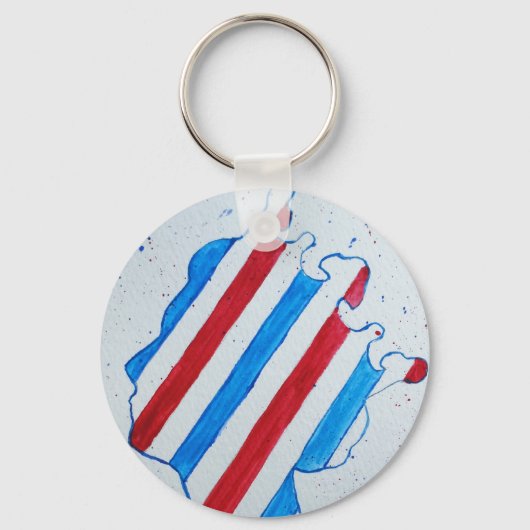 Queen Elizabeth II Jubilee Platinum England Vereni Sleutelhanger (Voorkant)