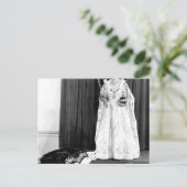 Queen Elizabeth II Wearing Her Coronation Briefkaart (Staand voorkant)