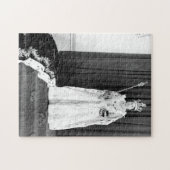 Queen Elizabeth II Wearing Her Coronation Legpuzzel (Horizontaal)