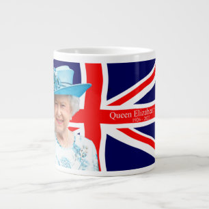 Queen Elizabeth ll Grote Koffiekop