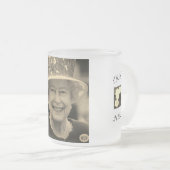 Queen Elizabeth Matglas Koffiemok (Voorkant rechts)