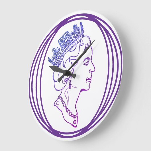 Queen Elizabeth Profile Grote Klok (Hoek)