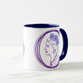 Queen Elizabeth Profile Mok (Voorkant rechts)