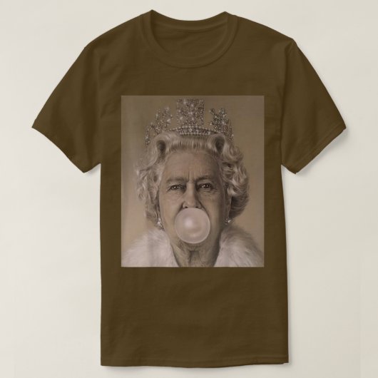 Queen Elizabeth T-shirt (Design voorkant)