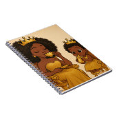 Queen en haar prinses Notitieboek (Rechterzijde)