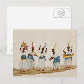 Queen en haar Suite Briefkaart (Voorkant / Achterkant)