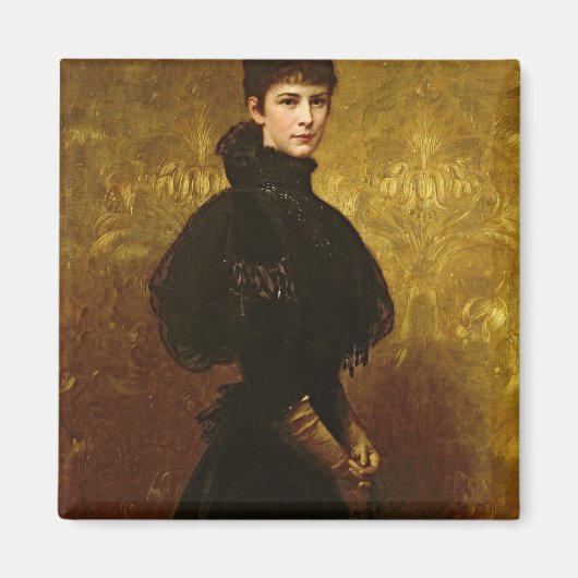 Queen Erzsebet Magneet (Voorkant)